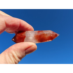 Sapphire Ruby Red 12 Facet Vogel Cut Phi Crystal Helena