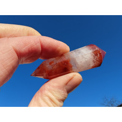 Sapphire Ruby Red 12 Facet Vogel Cut Phi Crystal Helena