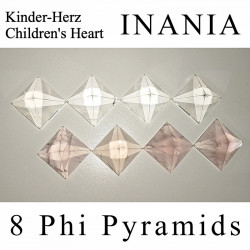 Kinder-Herz Inania Phi-Lichtpyramide