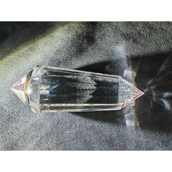 Ashtra Engelsfeder 12 Facetten Vogel Cut Phi-Kristall blaue Rutile