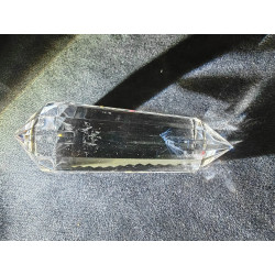 Ira Engelsfeder 12 Facetten Vogel Cut Phi-Kristall blaue Rutile