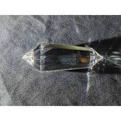 Jana Engelsfeder 12 Facetten Vogel Cut Phi-Kristall mit Phantom