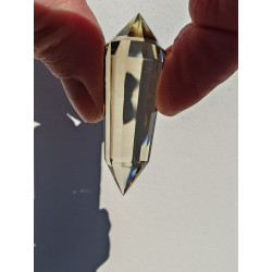 Osam 12 Facetten Citrin Vogel Cut Phi-Kristall