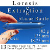 Loresis 13 Facetten Vogel Cut Phi-Kristall The Four Winds Extraktion