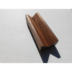 Holz-Präsentationshalter für Vogel Cut Phi-Kristalle