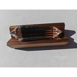 Holz-Präsentationshalter für Vogel Cut Phi-Kristalle