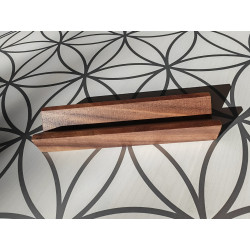 Wooden presentation holder for Vogel Cut Phi Crystals
