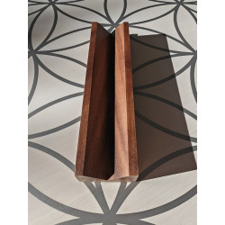 Wooden presentation holder for Vogel Cut Phi Crystals