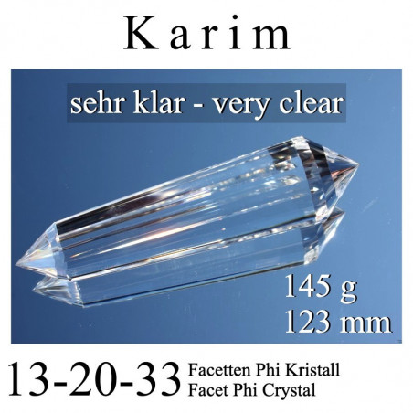 Karim 13-20-33 Facet Phi Crystal