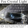 Fee Crystal Light 13 Facetten Vogel Cut Phi-Kristall