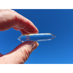 Seepferdchen 12 Facetten Vogel Cut Phi-Kristall