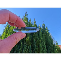 Seepferdchen 12 Facetten Vogel Cut Phi-Kristall