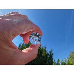 Maria Magdalena 12 Facetten Vogel Cut Phi-Kristall