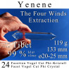 Yenene 24 Facetten Vogel Cut Phi-Kristall The Four Winds Extraktion