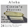 Aloha Citrin 24 Facetten Phi-Kristall