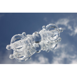 Vogel Cut Krishna Puri Phi Diamant Dorje / Vajra mit 5 Zinken