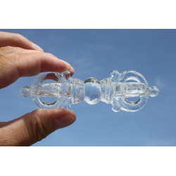 Vogel Cut Krishna Puri Phi Diamant Dorje / Vajra mit 5 Zinken