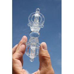 Vogel Cut Krishna Puri Phi Diamant Dorje / Vajra mit 5 Zinken