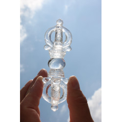 Vogel Cut Krishna Puri Phi Diamant Dorje / Vajra mit 5 Zinken