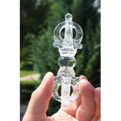 Vogel Cut Krishna Puri Phi Diamant Dorje / Vajra mit 5 Zinken