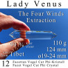 Lady Venus 12 Facetten Vogel Cut Phi-Kristall The Four Winds