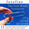 Josefine 13 Facetten Vogel Cut Phi-Kristall The Four Winds Extraktion