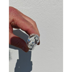 Alpha 12 Facet Vogel Cut Phi Crystal Extraction