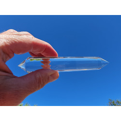 Santa Maria 13 Facet Vogel Cut Phi Crystal The Four Winds Extraction