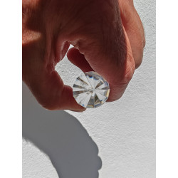 Santa Maria 13 Facet Vogel Cut Phi Crystal The Four Winds Extraction