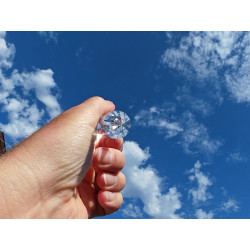 Aluna 13 Facet Vogel Cut Phi Crystal The Four Winds Extraction