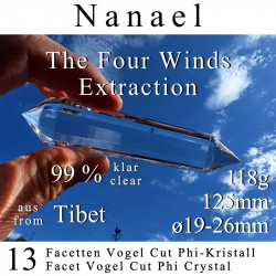 Nanael 13 Facet Vogel Cut Phi Crystal The Four Winds Extraction