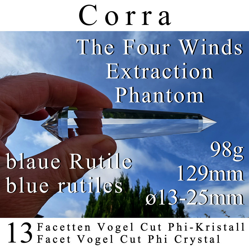 Corra 13 Facetten Phi-Kristall Extraktion The Four Winds