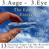 Third Eye 13 Facet Vogel Cut Phi Crystal The Four Winds Extraction