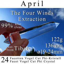 April 24 Facet Vogel Cut Phi Crystal The Four Winds Extraction