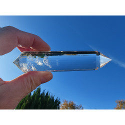 Mara 24 Facetten Vogel Cut Phi-Kristall Erdheiler