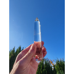 Merlin 12 Facet Vogel Cut Phi Crystal