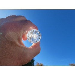 Sirius 12 Facet Vogel Cut Phi Crystal