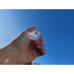 Sirius 12 Facet Vogel Cut Phi Crystal