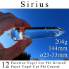 Sirius 12 Facet Vogel Cut Phi Crystal