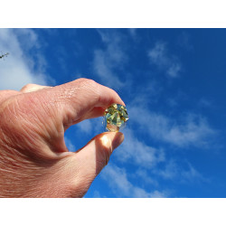 Citrine 6 Gate 12-6-24 Facet Vogel Cut Phi-Crystal