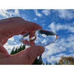 Merlyn 144 Facet Vogel Cut Phi Crystal 122g