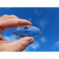 Merlyn 144 Facet Vogel Cut Phi Crystal 122g