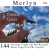Merlyn 144 Facet Vogel Cut Phi Crystal 122g