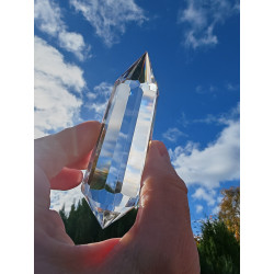 Melek 8 Gate 13-8-21 Facet Vogel Cut Phi Crystal Blue Rutiles