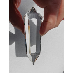 Melek 8 Portale 13-8-21 Facetten Vogel Cut Phi-Kristall blaue Rutile