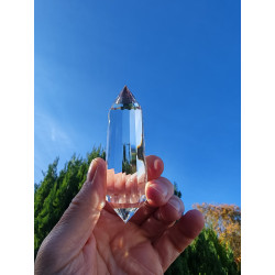 Elohim Lumina 12 Gate 21-12-33 Facet Vogel Cut Phi Crystal