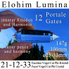 Elohim Lumina 12 Gate 21-12-33 Facet Vogel Cut Phi Crystal