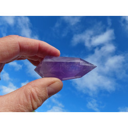 Momo Amethyst 24 Facet Vogel Cut Phi Crystal