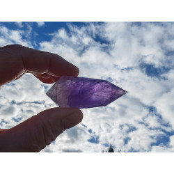 Momo Amethyst 24 Facet Vogel Cut Phi Crystal