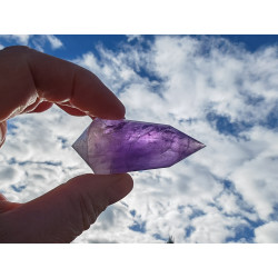 Momo Amethyst 24 Facet Vogel Cut Phi Crystal